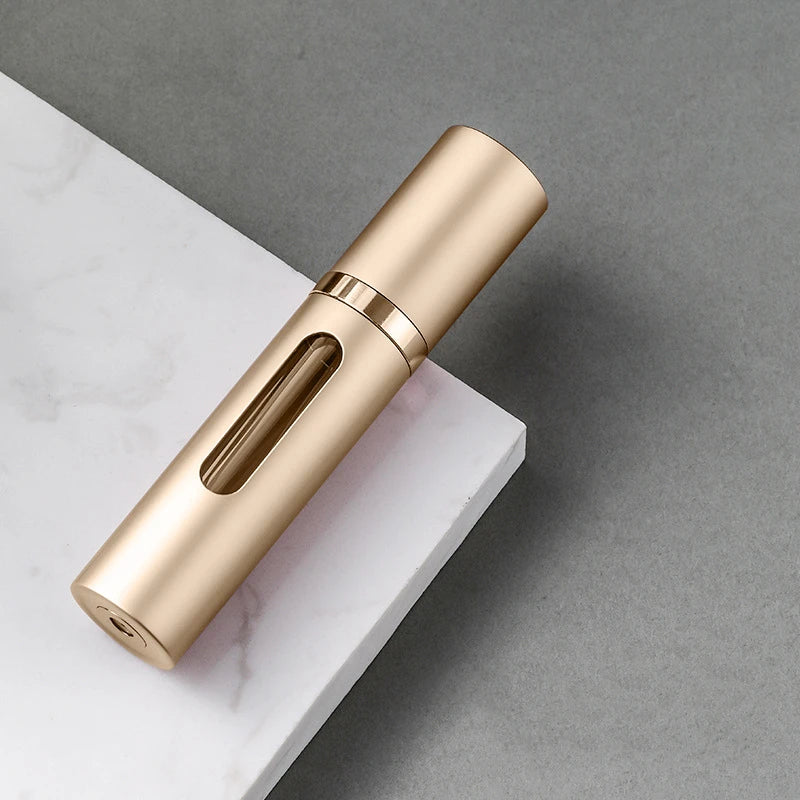 ScentGo Windowed Fragrance Atomizer - Glass/Aluminum 8/10ml