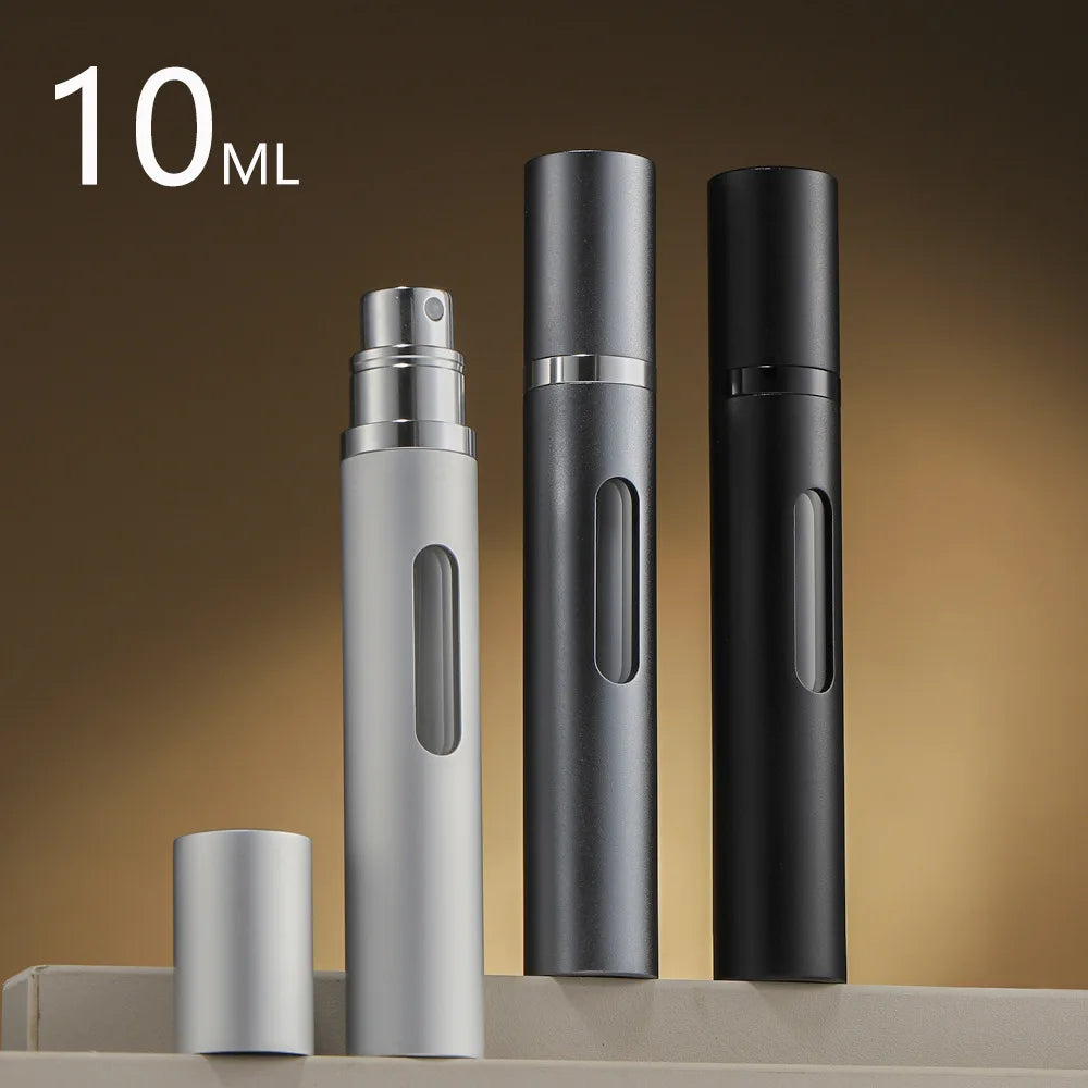 ScentGo Windowed Fragrance Atomizer - Glass/Aluminum 8/10ml