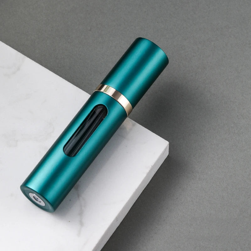 ScentGo Windowed Fragrance Atomizer - Glass/Aluminum 8/10ml