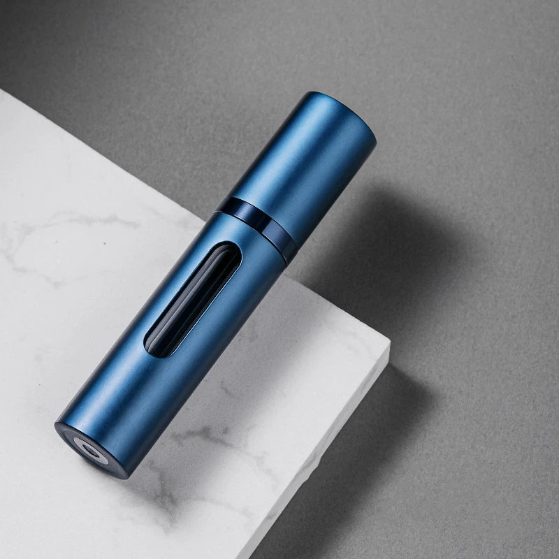 ScentGo Windowed Fragrance Atomizer - Glass/Aluminum 8/10ml